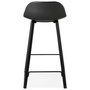 Voir la diapositive 5 : Paris Prix Tabouret de Bar Design  Toki  87cm Noir