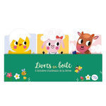 3 HISTOIRES D'ANIMAUX DE LA FERME. COFFRET EN 3 VOLUMES : BONJOUR, PETITS POUSSINS ; PETITE AGNELLE GRANDIT ; LA JOLIE SURPRISE DE PETITE VACHE, Hadju Edita