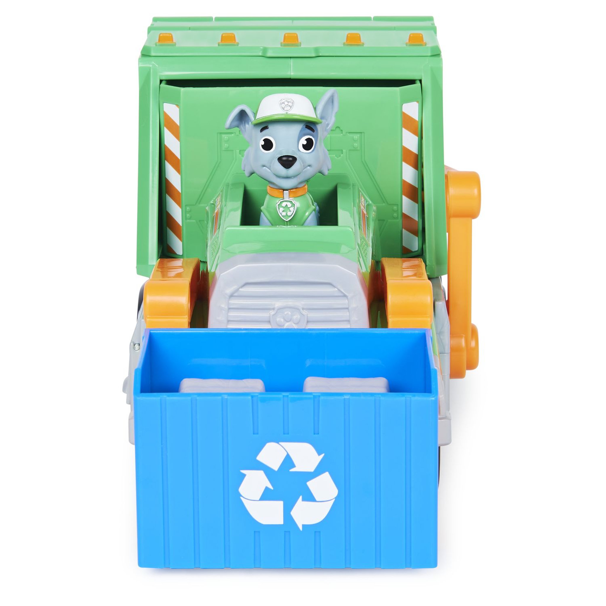 Voir la diapositive 4 : SPIN MASTER Paw Patrol Camion de recyclage avec Rocky