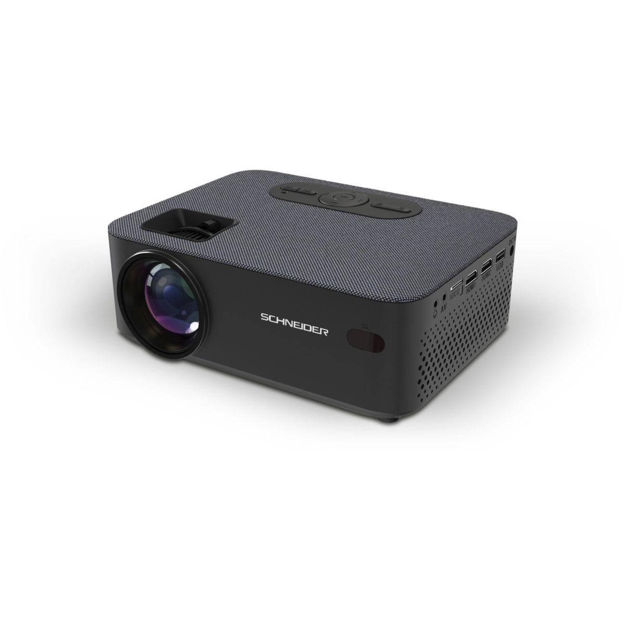 SCHNEIDER Mini vidéoprojecteur vp200 hd gris noir