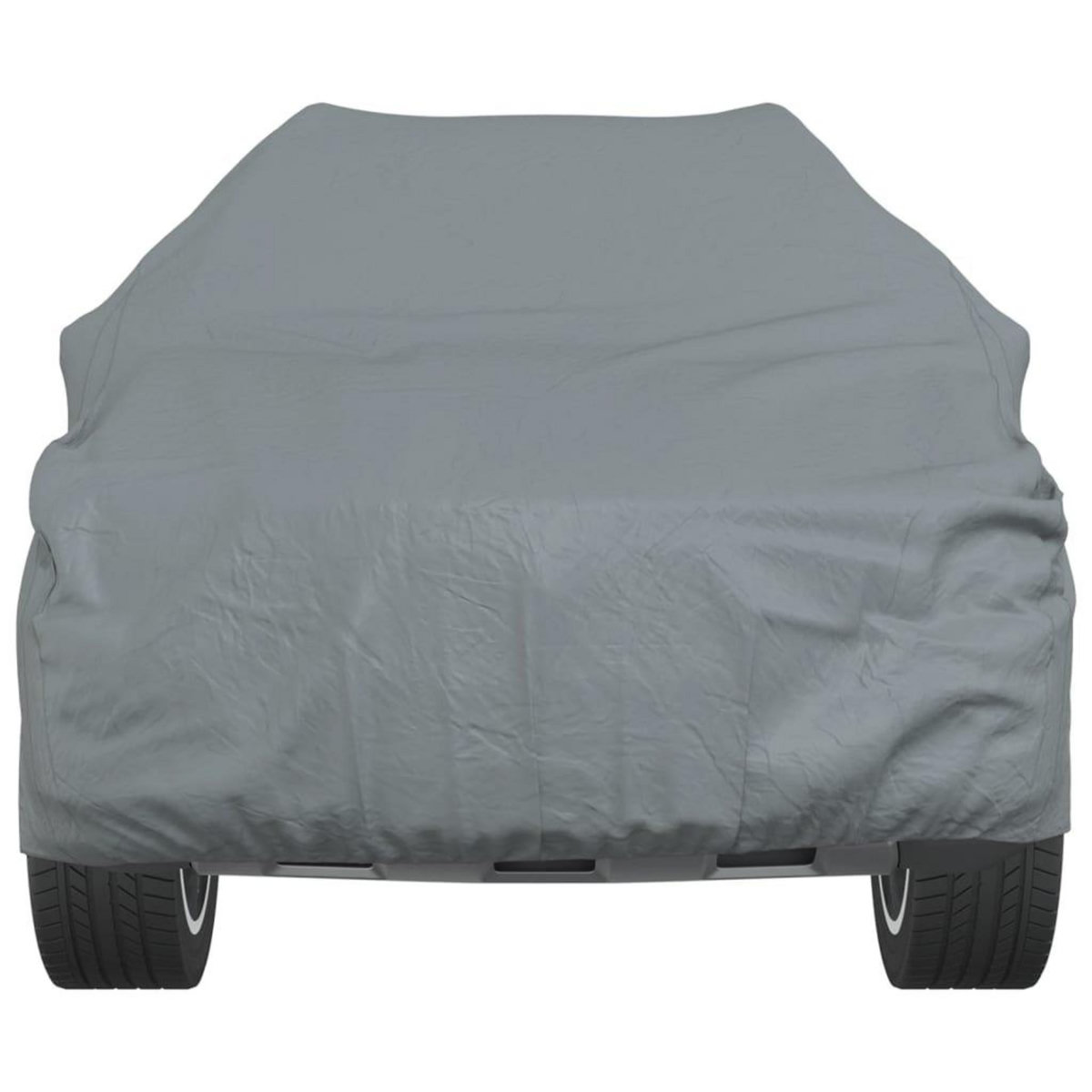 VIDAXL Housse de voiture SUV complete gris L tissu non tisse
