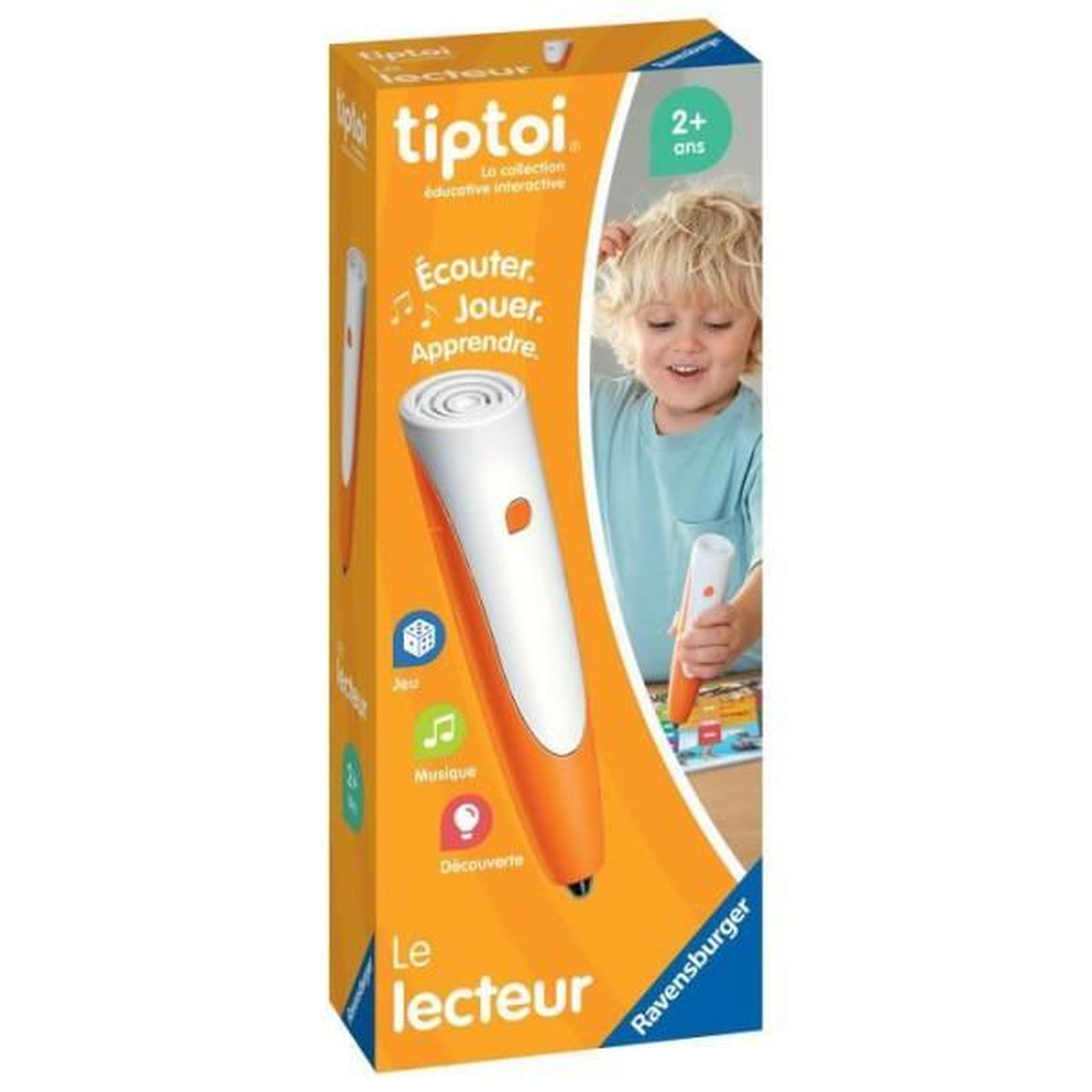 RAVENSBURGER tiptoi Lecteur stylo interactif, 00178, A partir de 2 ans, Ravensburger