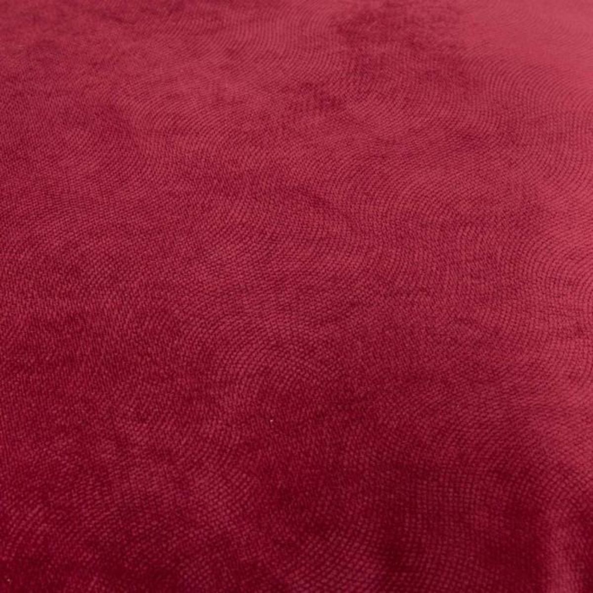 ATMOSPHERA Coussin Déco Uni  Lilou  55x55cm Rouge Grenat
