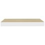 Voir la diapositive 5 : VIDAXL Etageres flottantes 4 pcs chene et blanc 50x23x3,8 cm MDF
