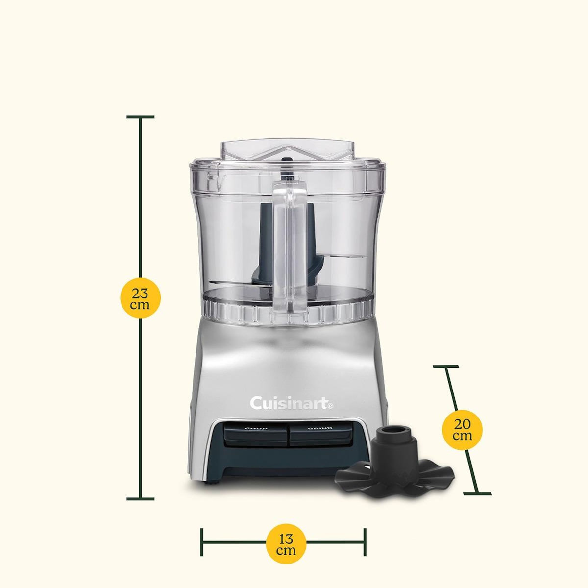 Cuisinart Mini hachoir multi-usage 0.7l 250w - CCH32E