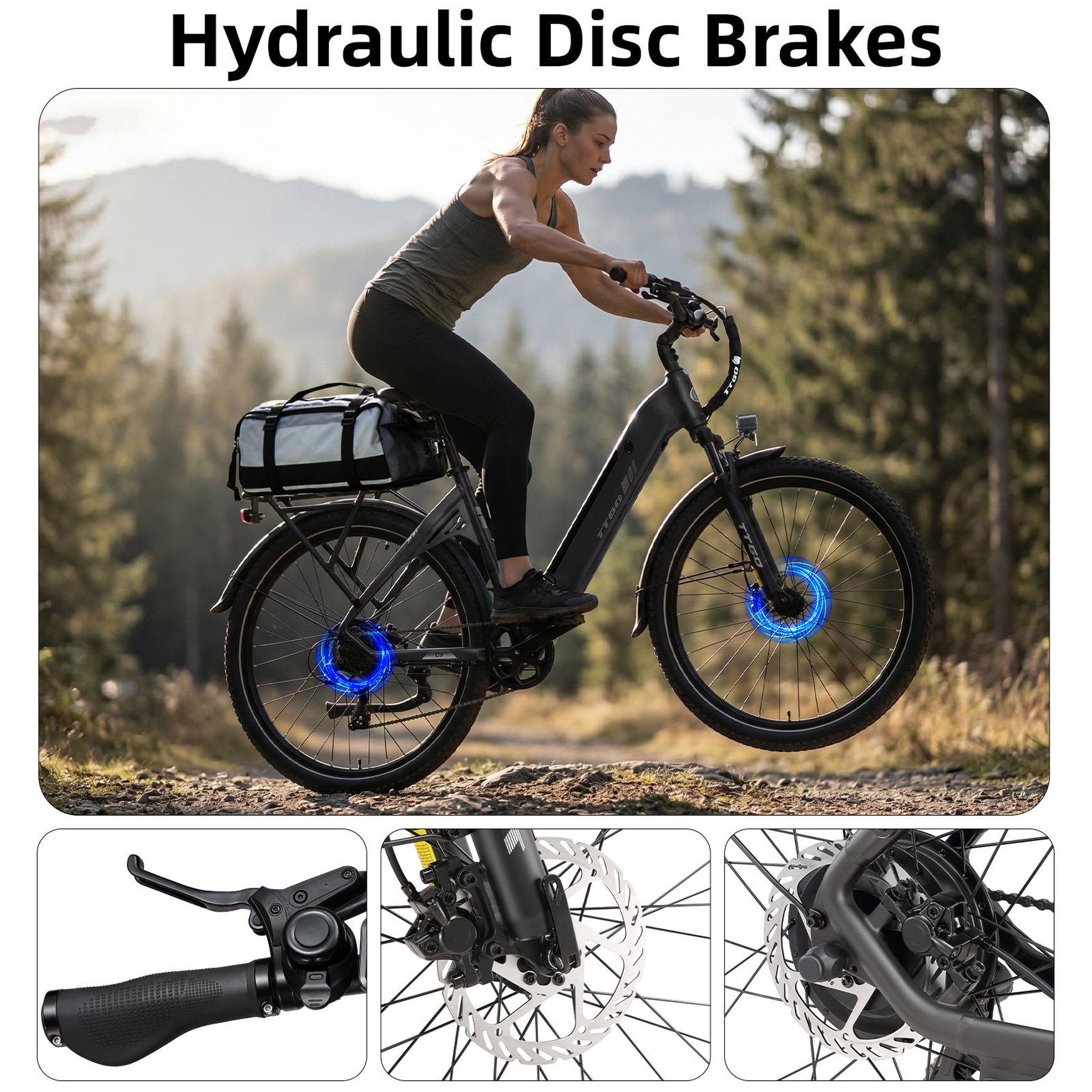 Voir la diapositive 6 : TTGO Vélo électrique TTGO C5 250 W