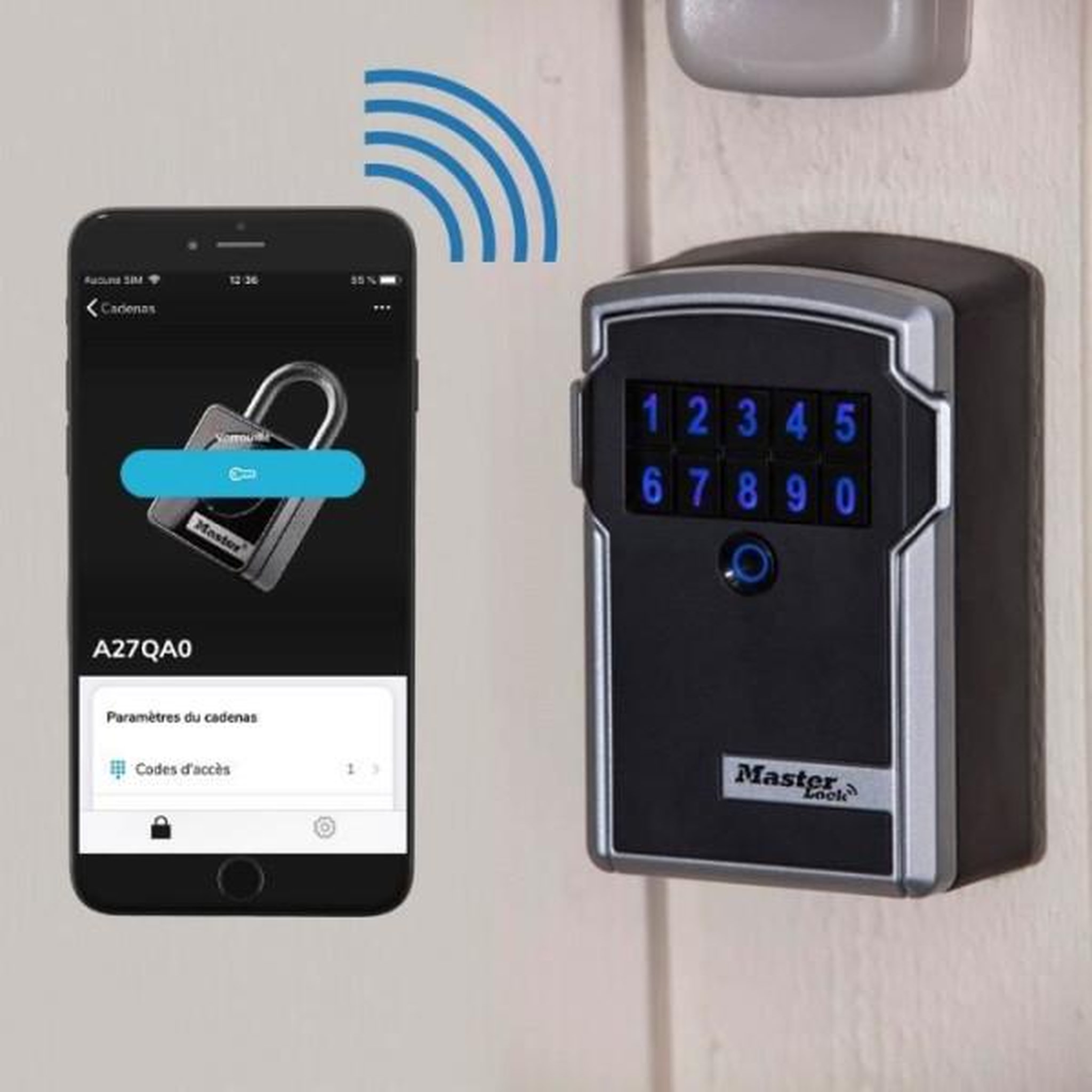 Voir la diapositive 3 : Master lock Armoire de sécurité masterlock boîte a clés 5441eurd - format l
