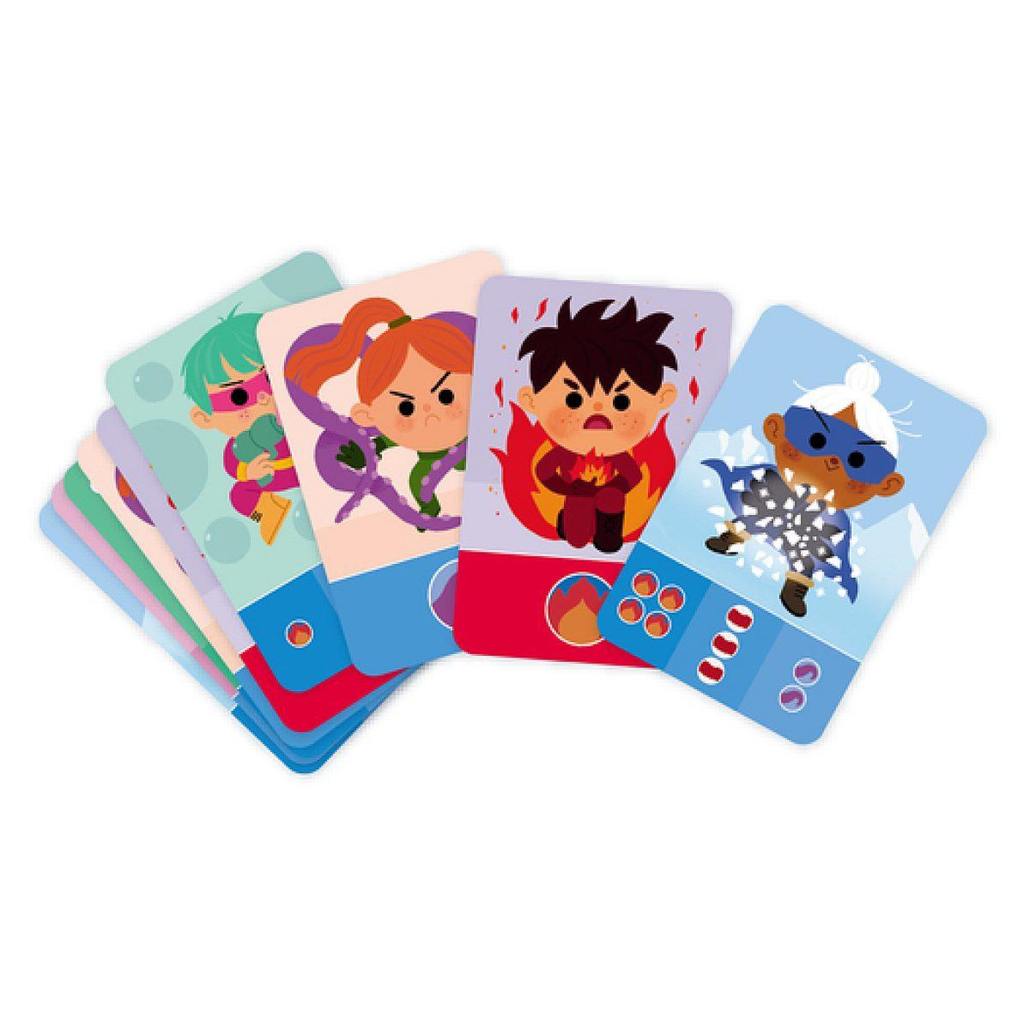 Voir la diapositive 2 : Nathan Nathan Super Méga Power - jeux de cartes