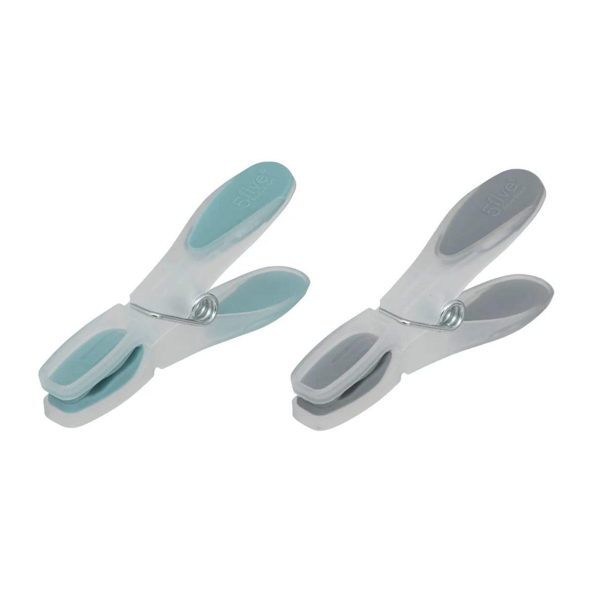 FIVE Lot de 24 pinces à linge  rubber  8cm multicolore