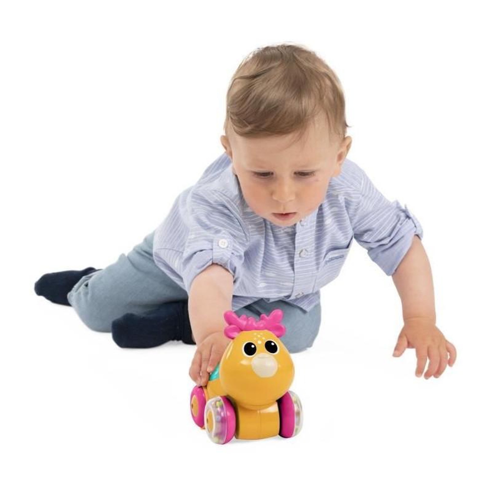Voir la diapositive 4 : CHICCO CHICCO - Faon Sprint&go - Orange et rose - Des 6 mois