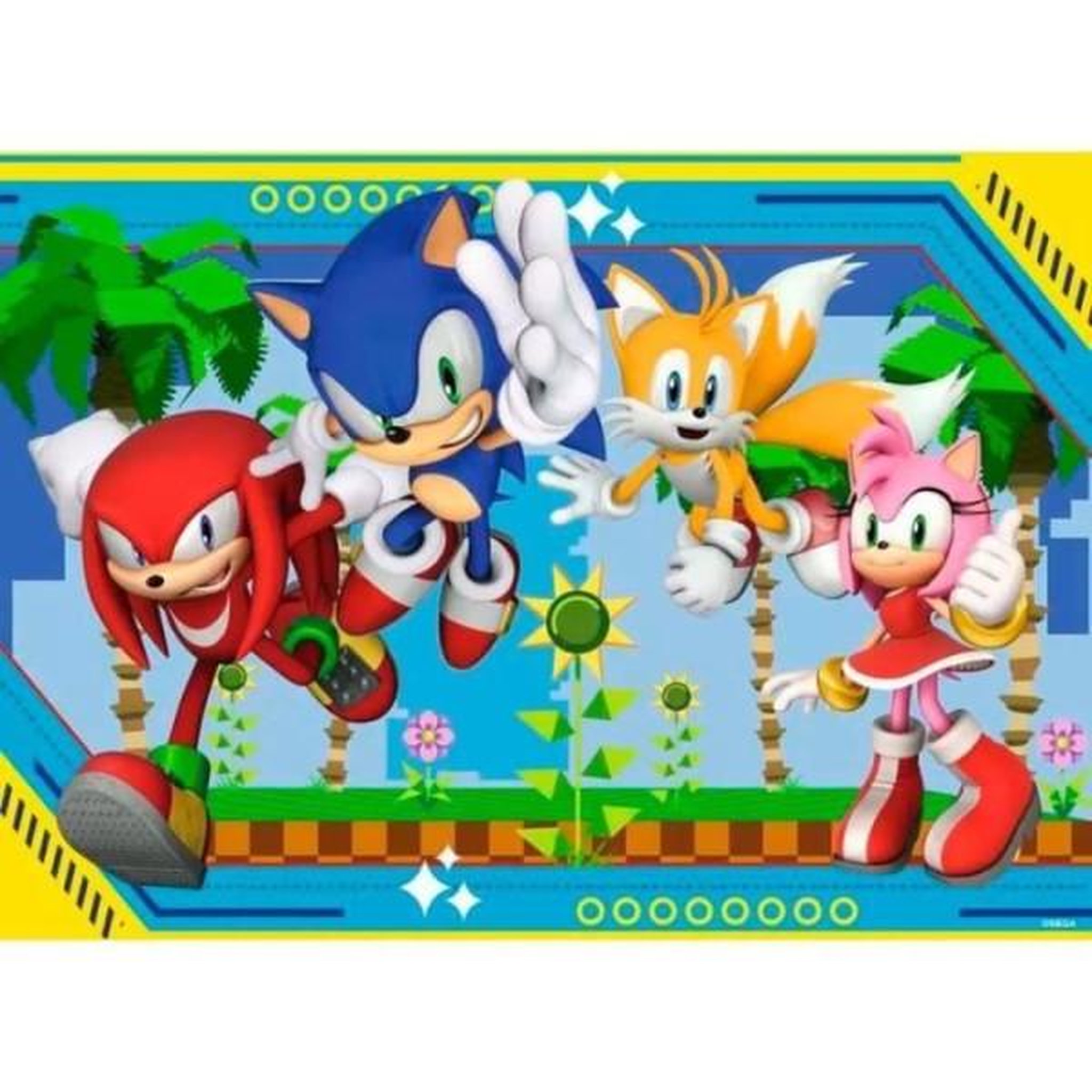 Voir la diapositive 2 : RAVENSBURGER Puzzle 100 pieces xxl sonic, knuckles, sonic, tails et amy / sonic, des 6 ans, puzzle de qualité supérieure, 12001134