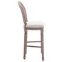 Voir la diapositive 4 : VIDAXL Tabourets de bar lot de 2 blanc lin