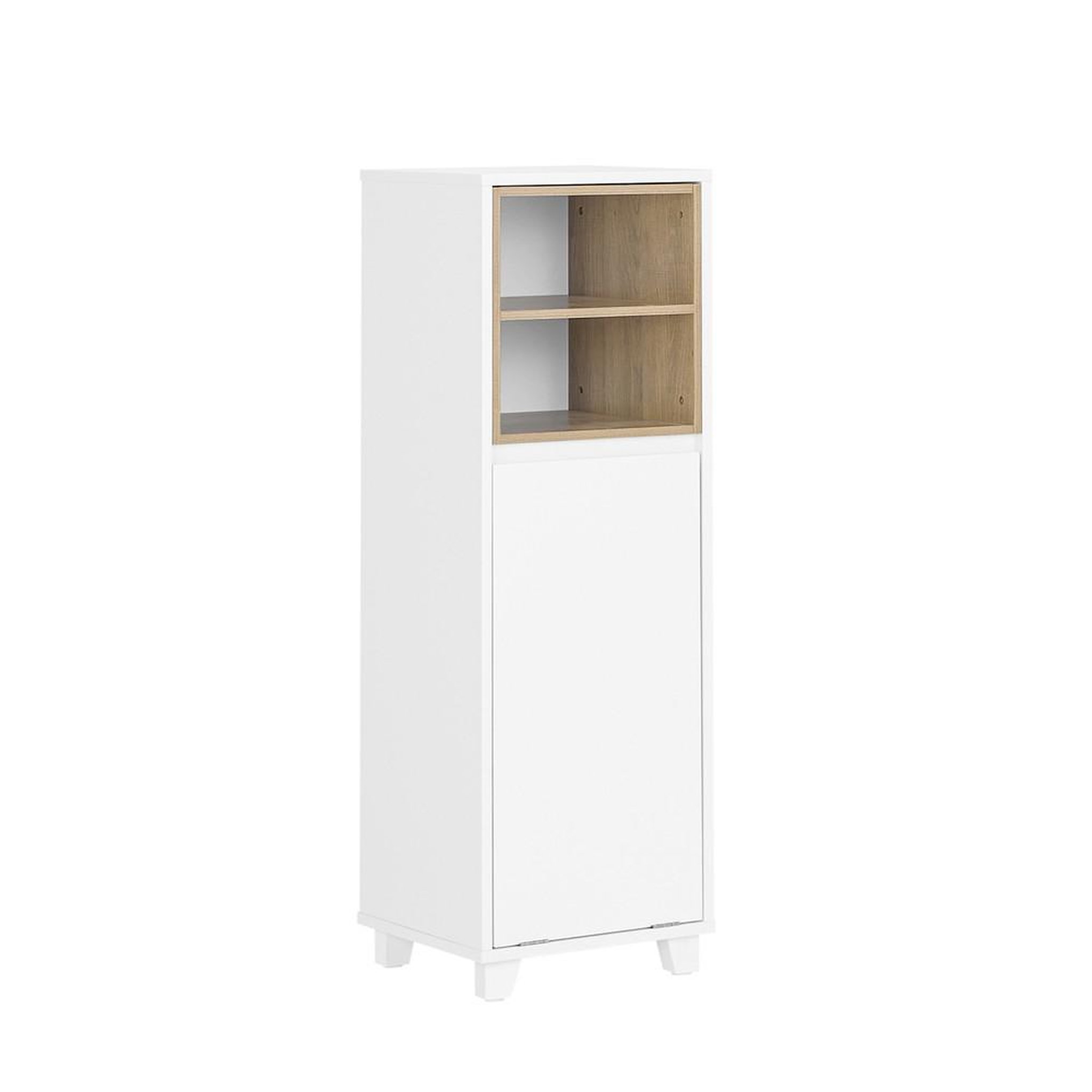 Voir la diapositive 1 : SOBUY SoBuy - Colonne De Salle De Bain à une porte - Moderne - BZR146