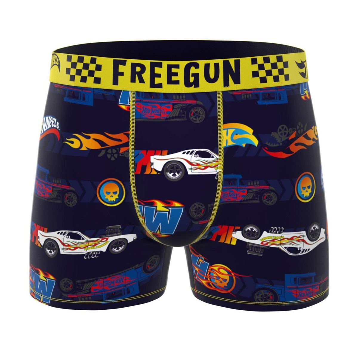 FREEGUN Lot de 3 boxers enfant Hot Wheels