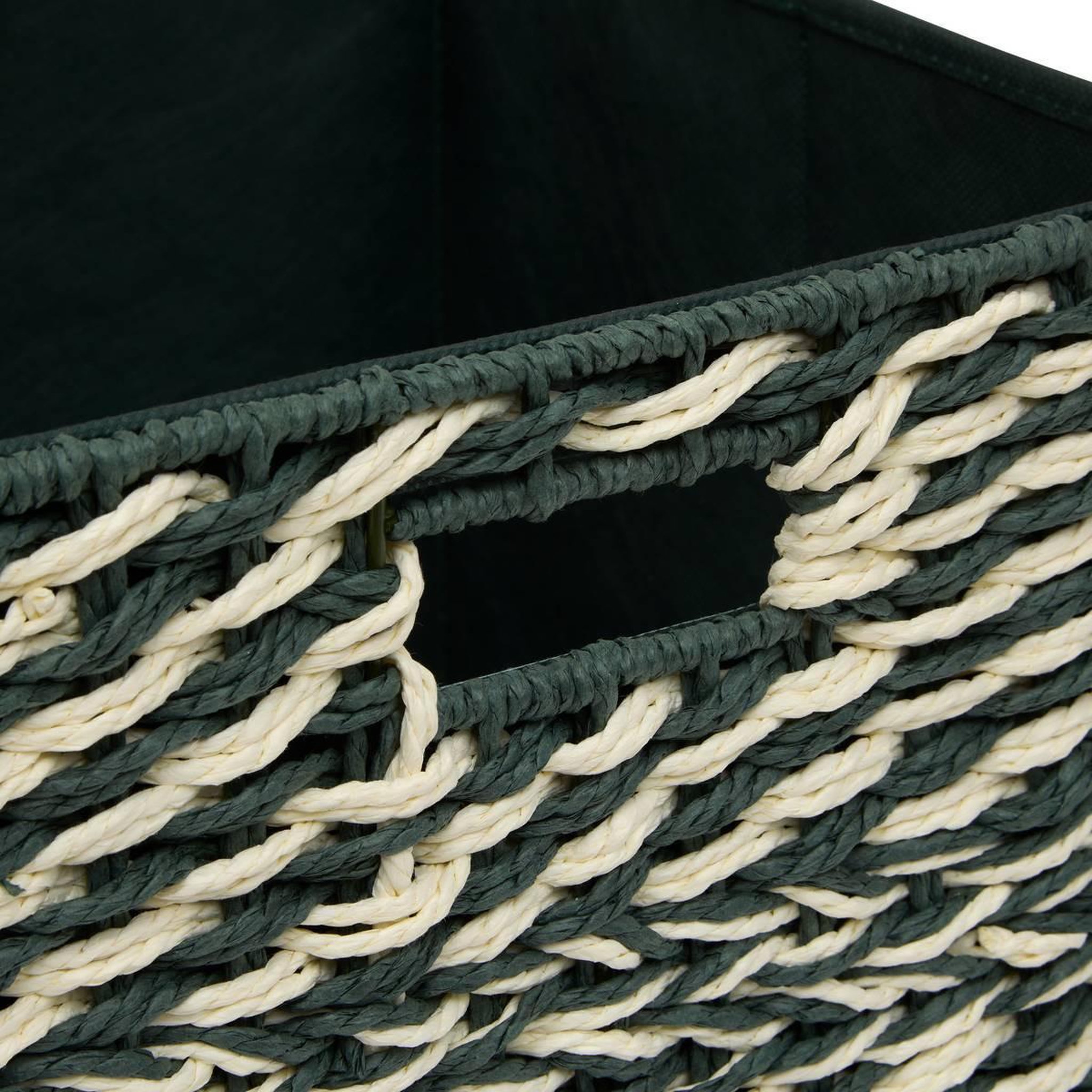 Voir la diapositive 2 : FIVE Boîte de rangement noela  mix n'modul  31x31cm kaki