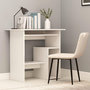Voir la diapositive 1 : VIDAXL Bureau Blanc 80x45x74 cm Bois d'ingenierie