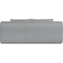 Voir la diapositive 6 : MARKET24 Banquette convertible - 3 places - NAOTO - Tissu gris clair - Coffre de rangement - 202 x 98 x 98 cm