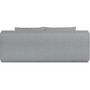 Voir la diapositive 6 : MARKET24 Banquette convertible - 3 places - NAOTO - Tissu gris clair - Coffre de rangement - 202 x 98 x 98 cm