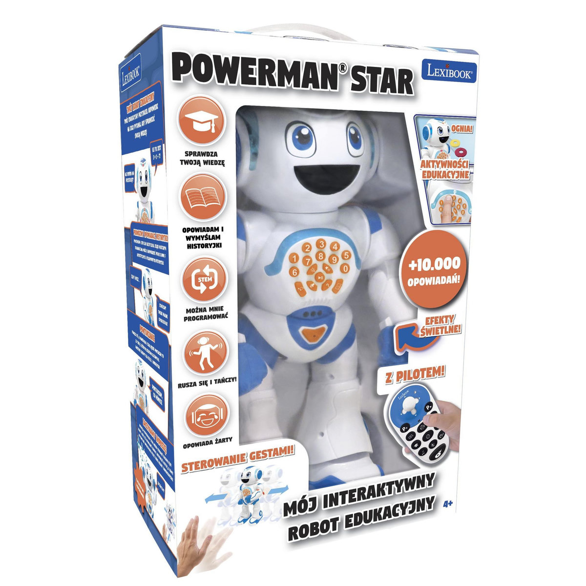 Lexibook POWERMAN STAR Robot Interactif (Polonais)