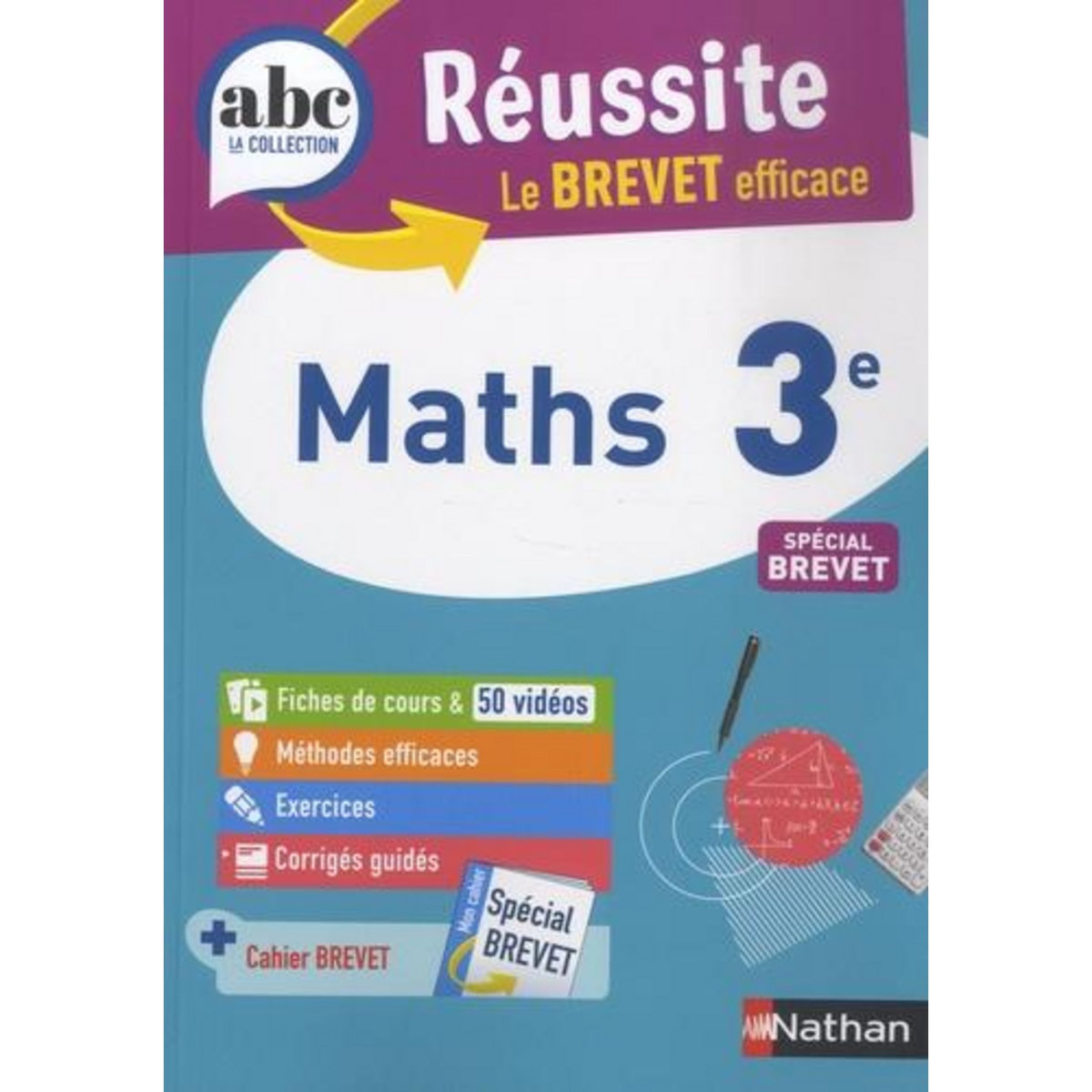 MATHS 3E SPECIAL BREVET. EDITION 2022, Feugère Carole