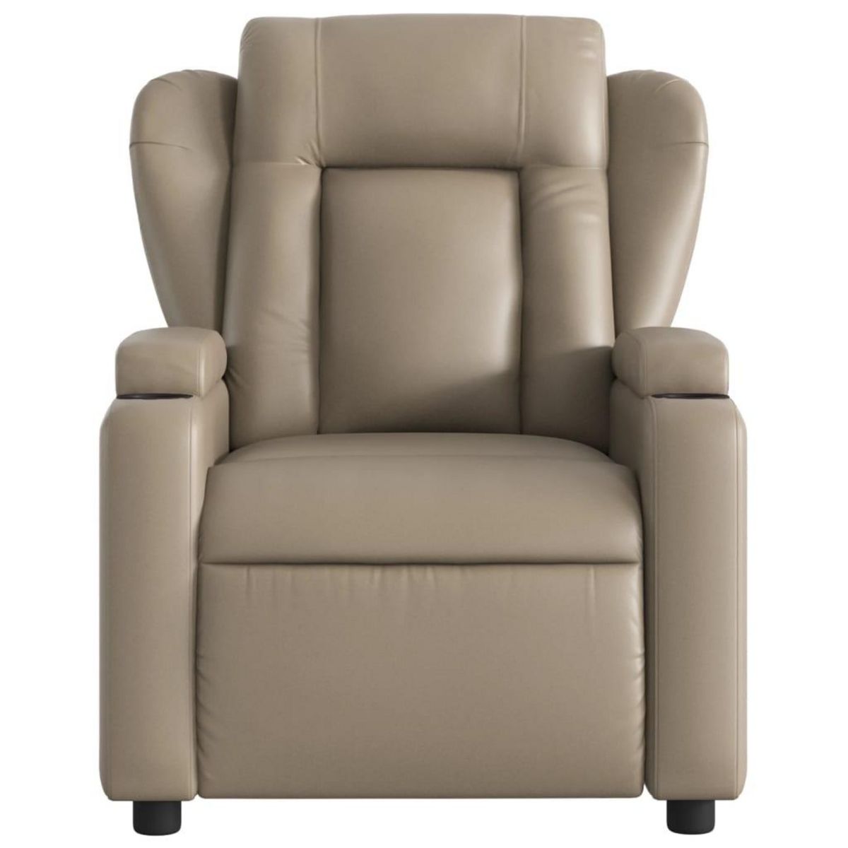 VIDAXL Fauteuil inclinable Cappuccino Similicuir