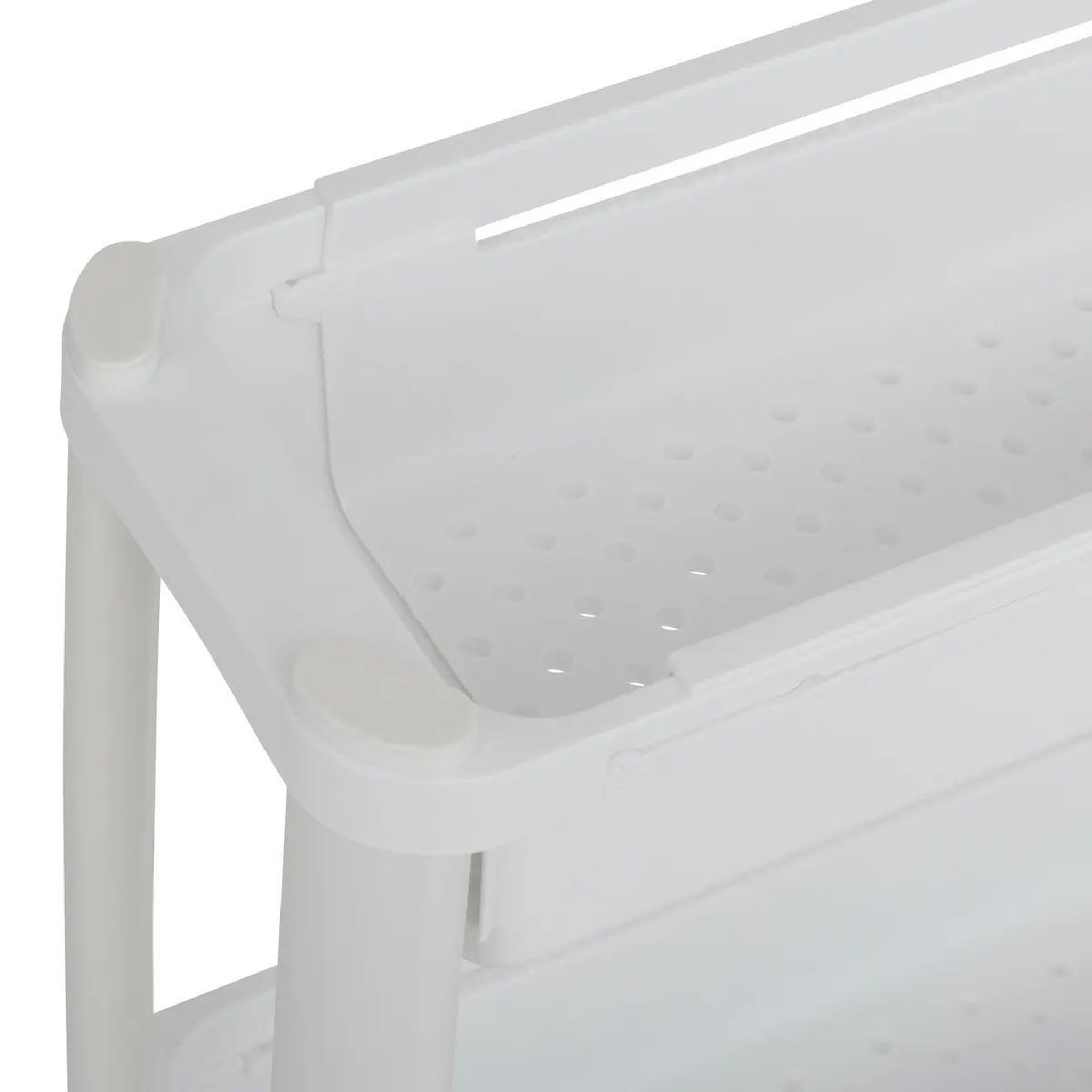 Voir la diapositive 3 : FIVE Desserte de cuisine extensible  resserre  78cm blanc