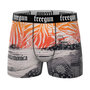 Voir la diapositive 3 : FREEGUN Lot de 5 boxers homme California Vibes
