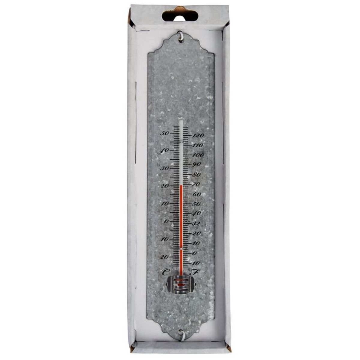 ESSCHERT DESIGN Esschert Design Thermometre mural Zinc 30 cm OZ10