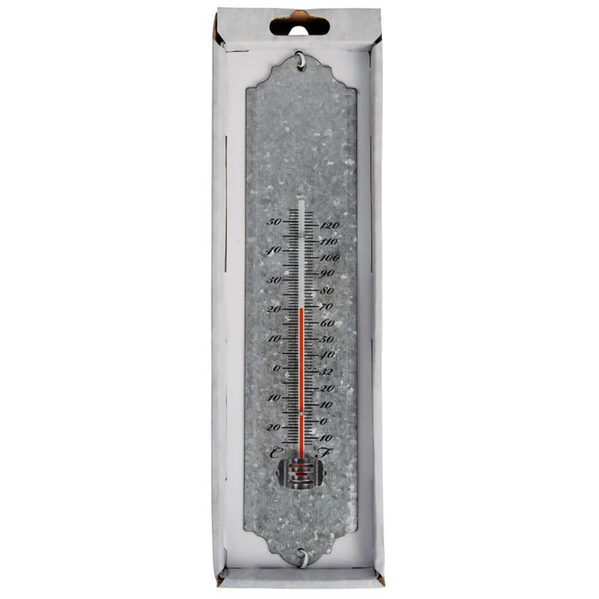 ESSCHERT DESIGN Esschert Design Thermometre mural Zinc 30 cm OZ10