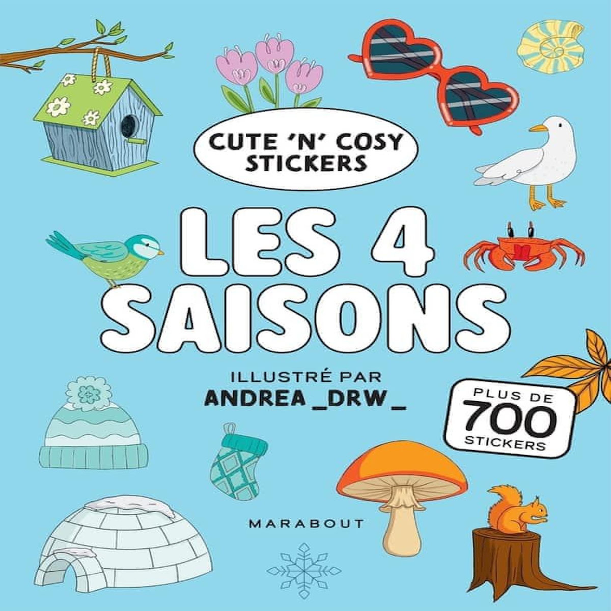 LES 4 SAISONS. PLUS DE 700 STICKERS, Andrea_drw_