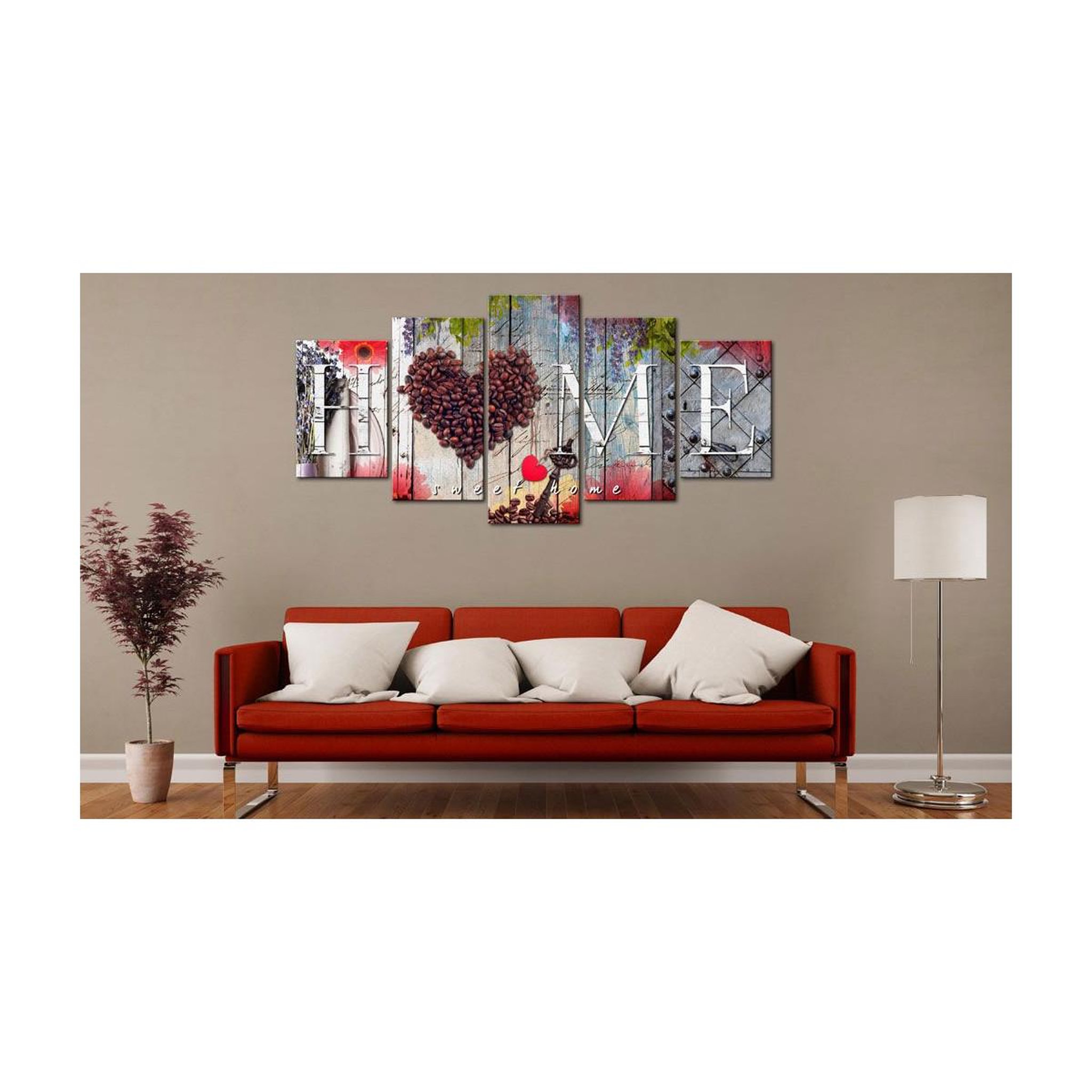 Voir la diapositive 2 : Paris Prix Tableau Imprimé  Coffee Heart