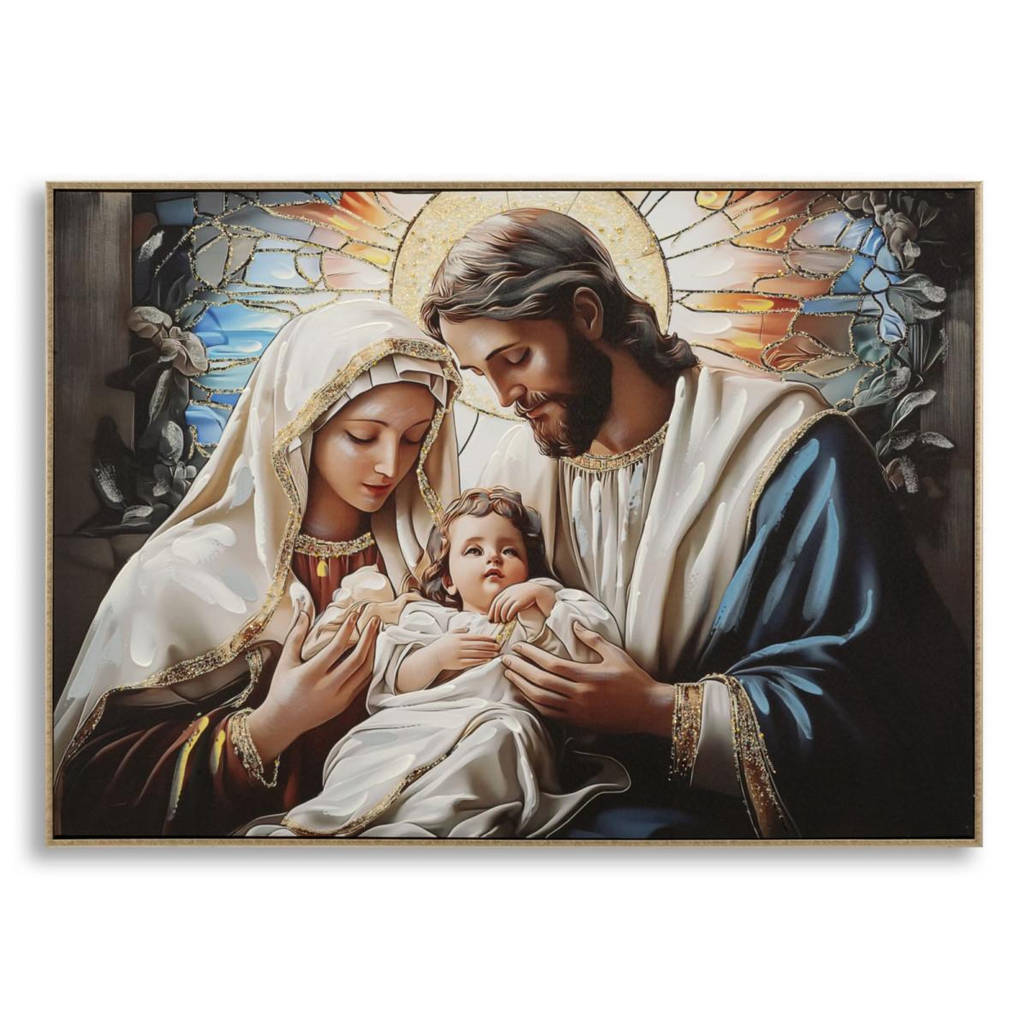 Paris Prix Tableau imprimé  nativity ii  102x72cm multicolore