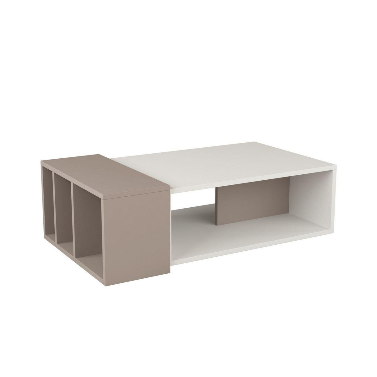 TOILINUX Table basse design bois Anita