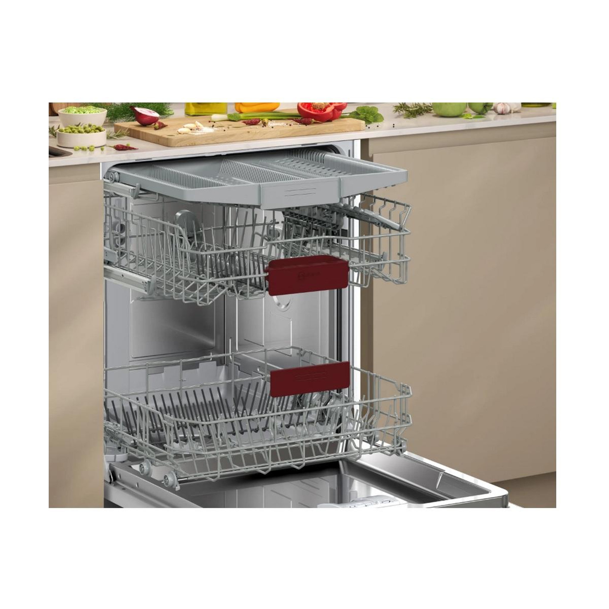 Voir la diapositive 4 : Neff Lave-vaisselle 60cm 14 couverts 46db tout intégrable - s175hvx07e