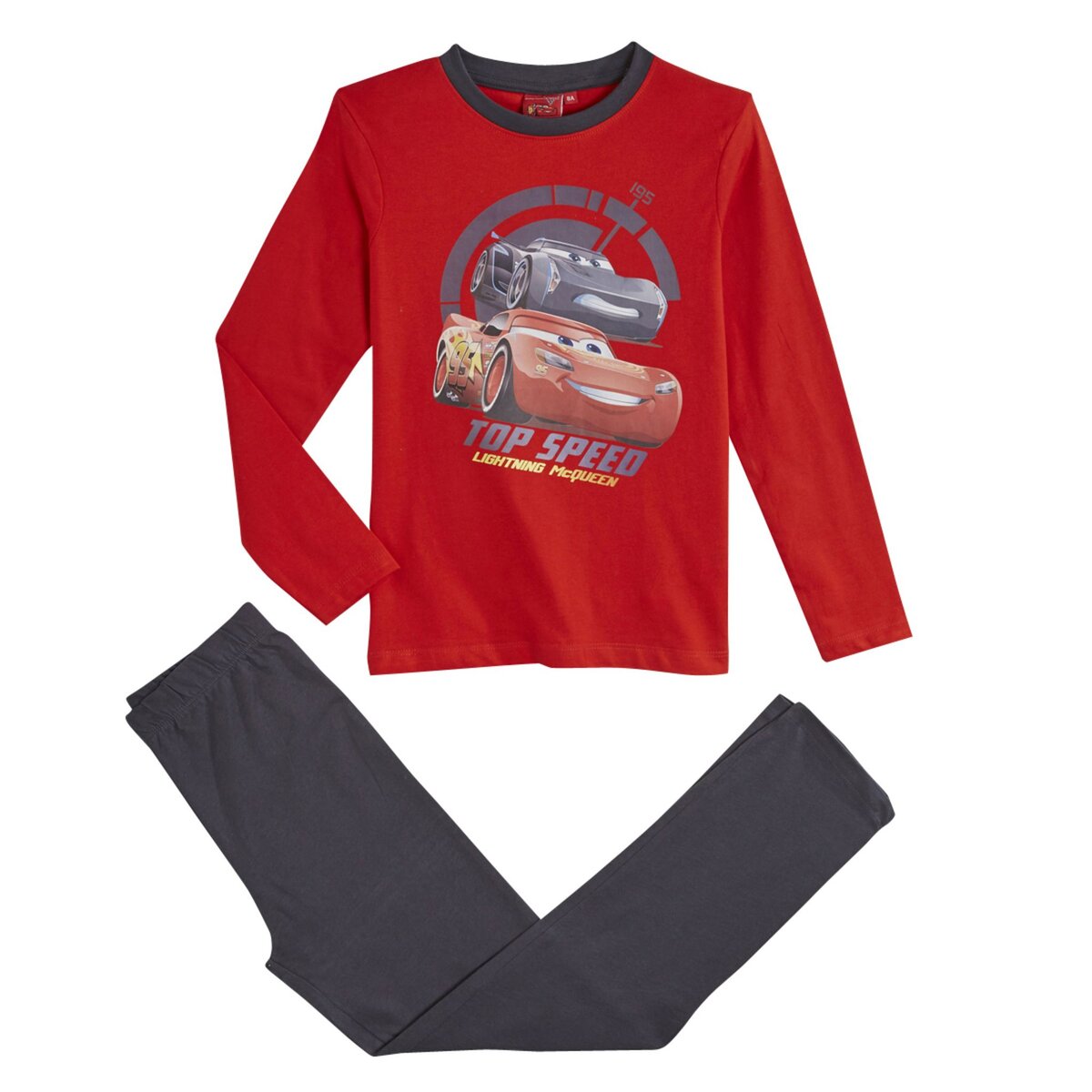 CARS Pyjama manches longues en jersey garçon CARS