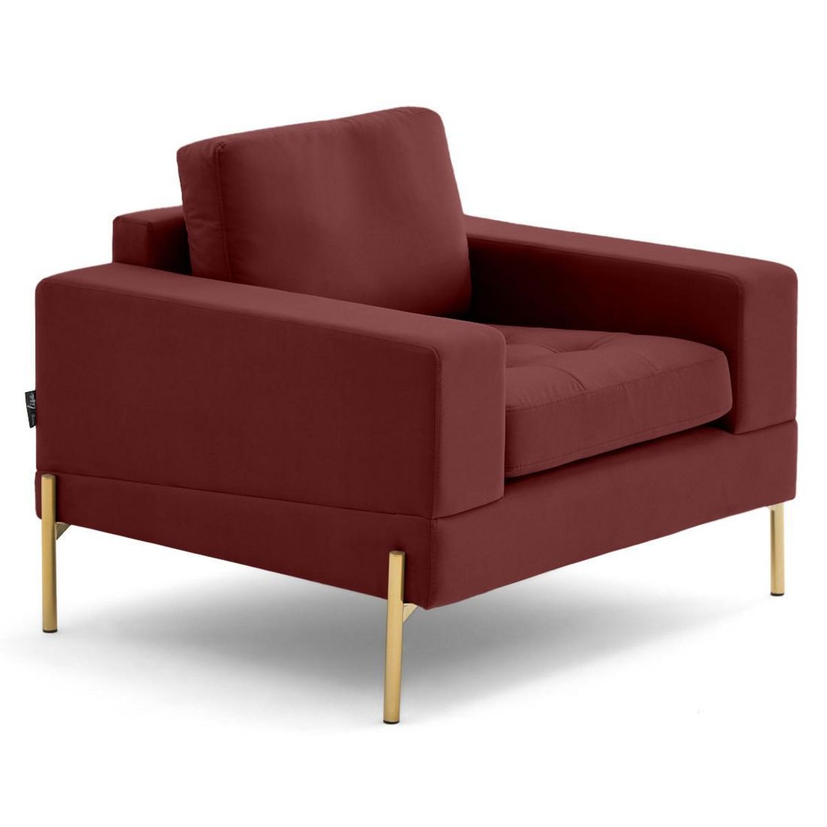 LISA DESIGN Isaure - fauteuil en velours