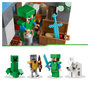 Voir la diapositive 6 : LEGO Minecraft 21243 Les pics gelés, Jouet Garçons et Filles 8 Ans, Cavernes des Montagnes, avec Figurines Steve, Creeper et Chèvre, et TNT, Biome Glacé