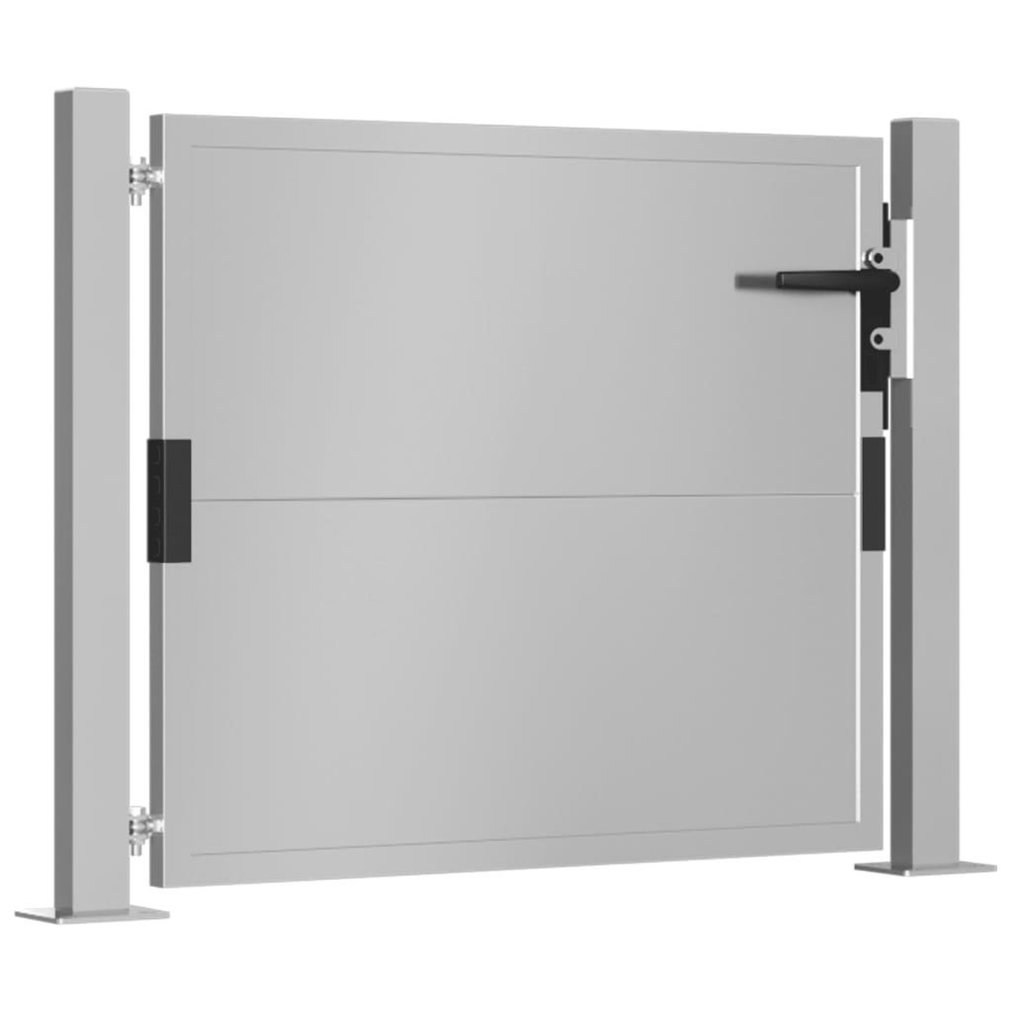 Voir la diapositive 3 : VIDAXL Portail de jardin 105x105 cm acier corten
