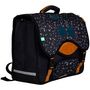 Voir la diapositive 3 : AUCHAN Cartable 41 cm CM1/CM2 noir Simply Dots