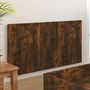 Voir la diapositive 4 : VIDAXL Tete de lit Chene fume 160x1,5x80 cm Bois d'ingenierie