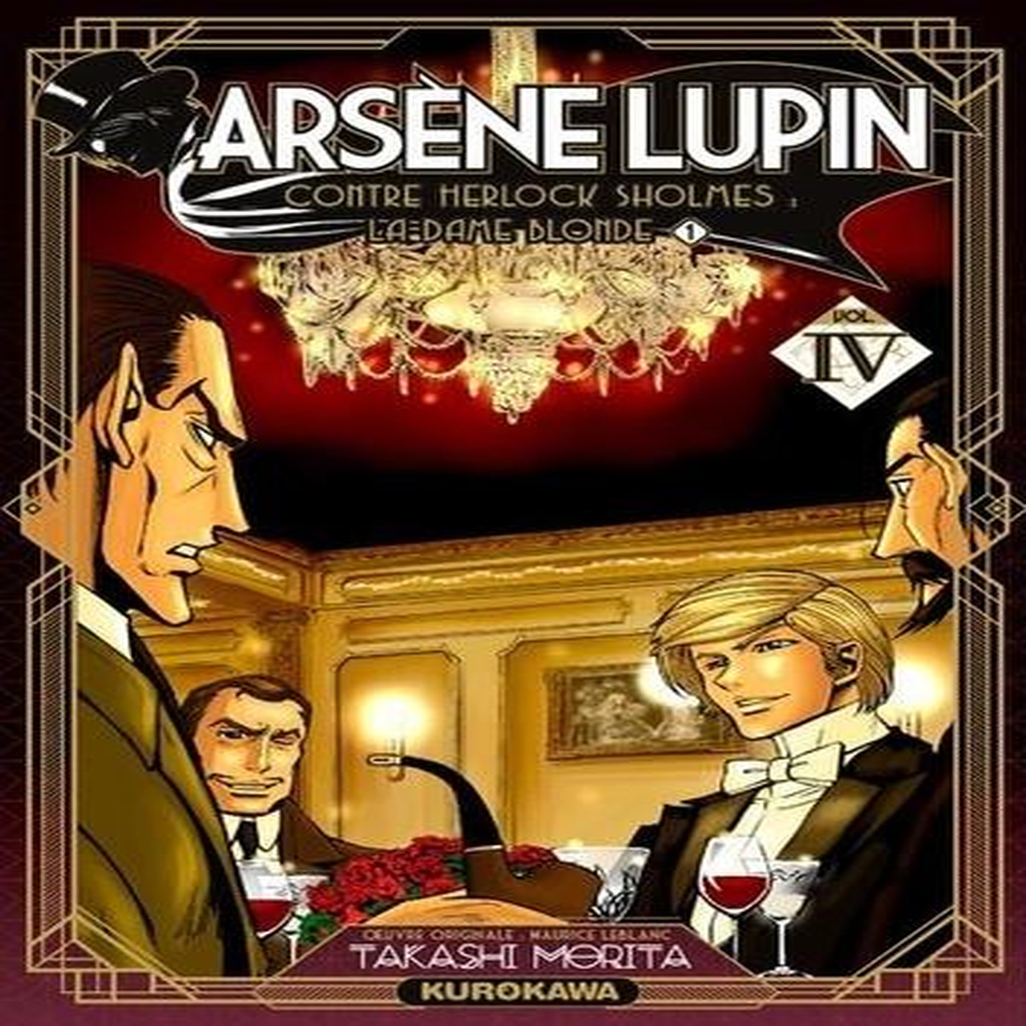 ARSENE LUPIN L'AVENTURIER TOME 4 : CONTRE HERLOCK SHOLMES. LA DAME BLONDE, PARTIE 1, Morita Takashi