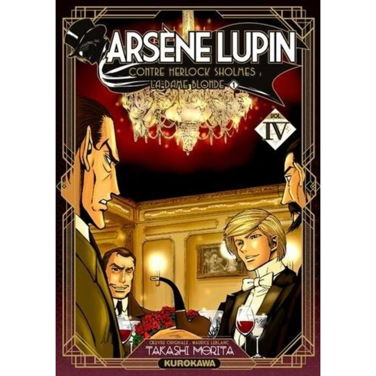 ARSENE LUPIN L'AVENTURIER TOME 4 : CONTRE HERLOCK SHOLMES. LA DAME BLONDE, PARTIE 1, Morita Takashi