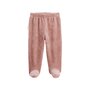 Voir la diapositive 5 : Petit Béguin Pyjama bébé 2 pièces en velours avec pieds Oona