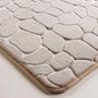 Voir la diapositive 2 : Paris Prix Tapis de Bain  Ricochet  50x120cm Taupe