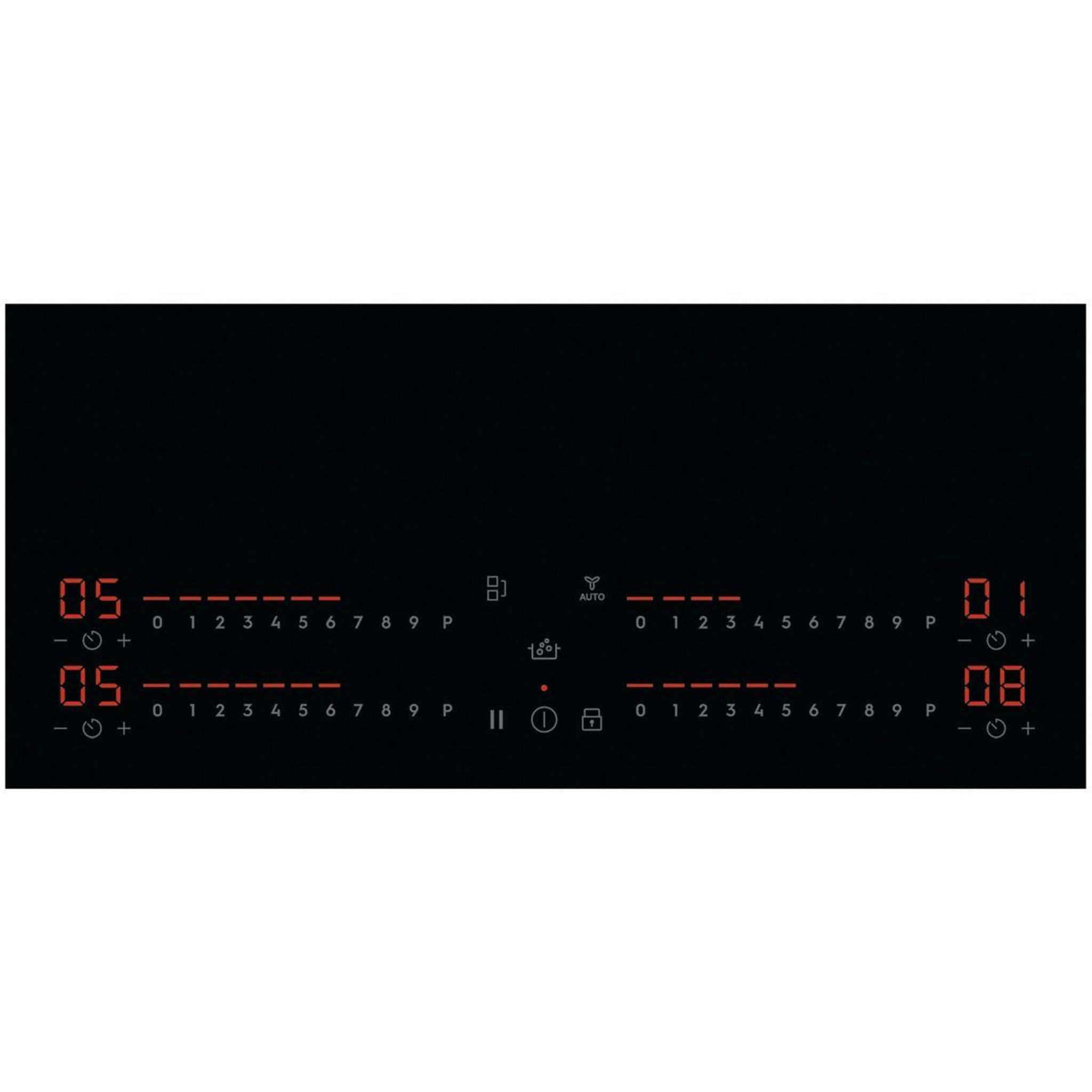 Voir la diapositive 2 : ELECTROLUX Plaque induction EIS62453 - Anti-débordement SenseBoil 4 foyers