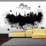Paris Prix Papier Peint  Paris is Always a Good Idea. Coloris disponibles : Multicolore