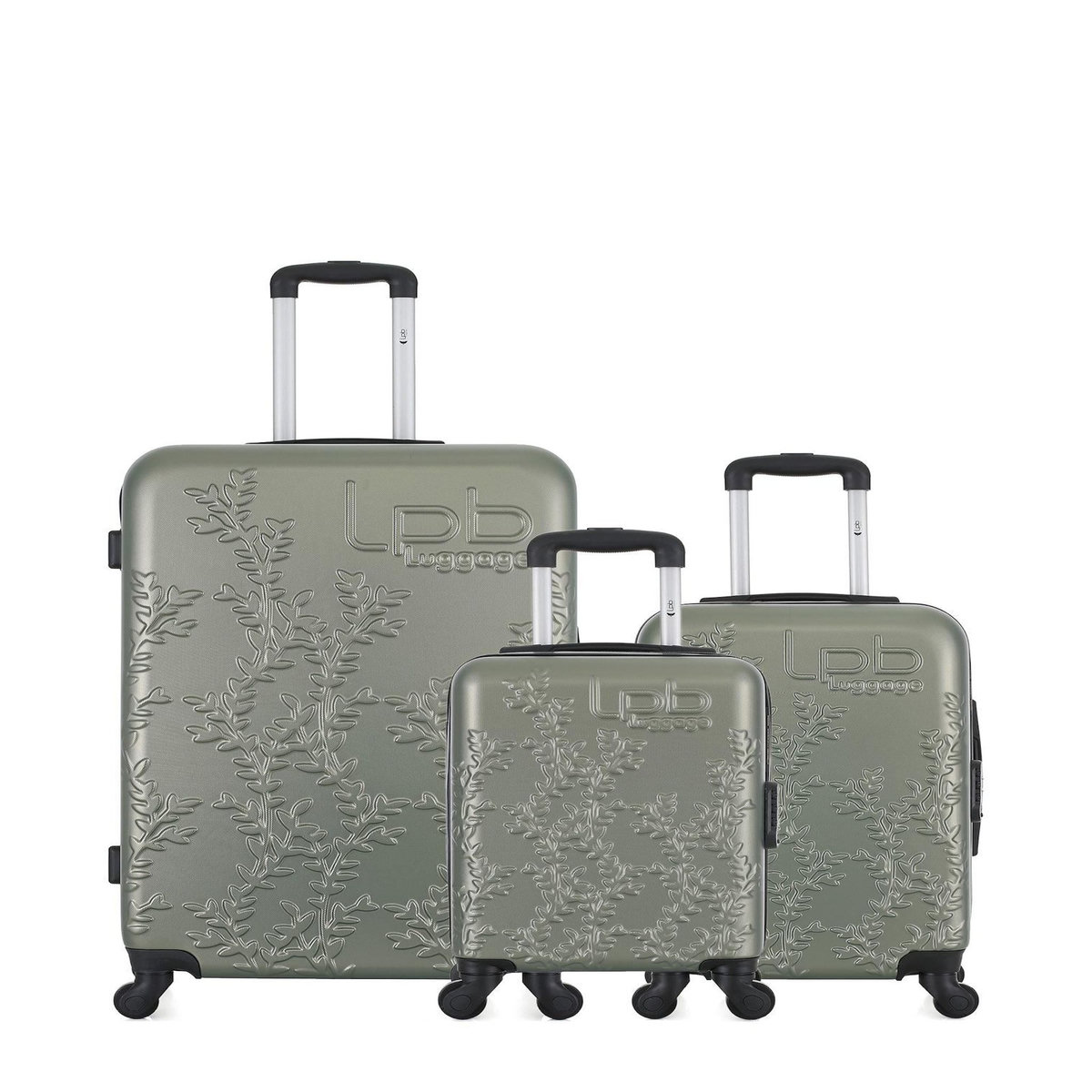 LES P'TITES BOMBES LPB LPB LUGGAGE - LOT DE 3 - Valises grand format, cabine et cabine XXS NAIS