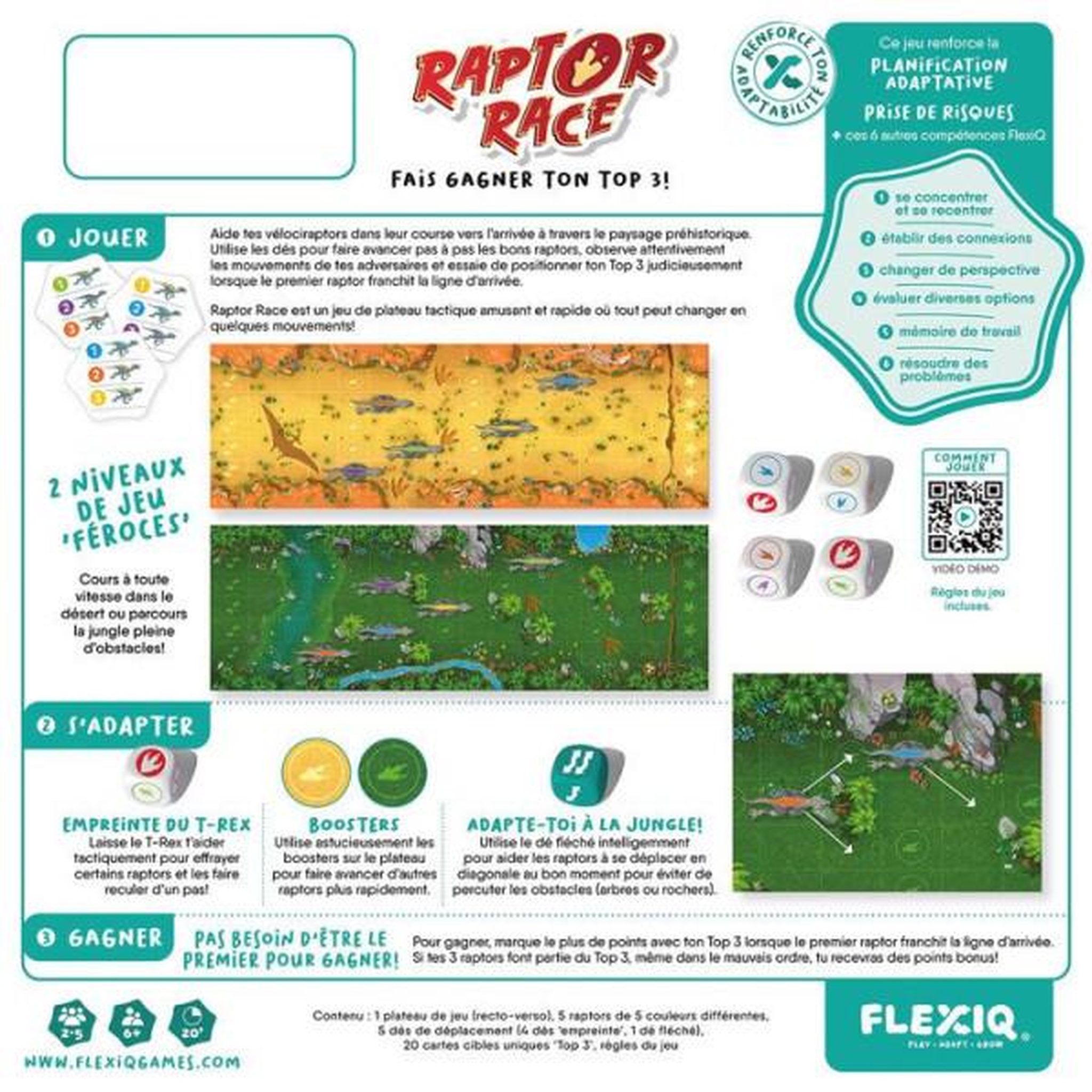 Voir la diapositive 3 : Asmodee Jeu d'ambiance Asmodee Raptor Race