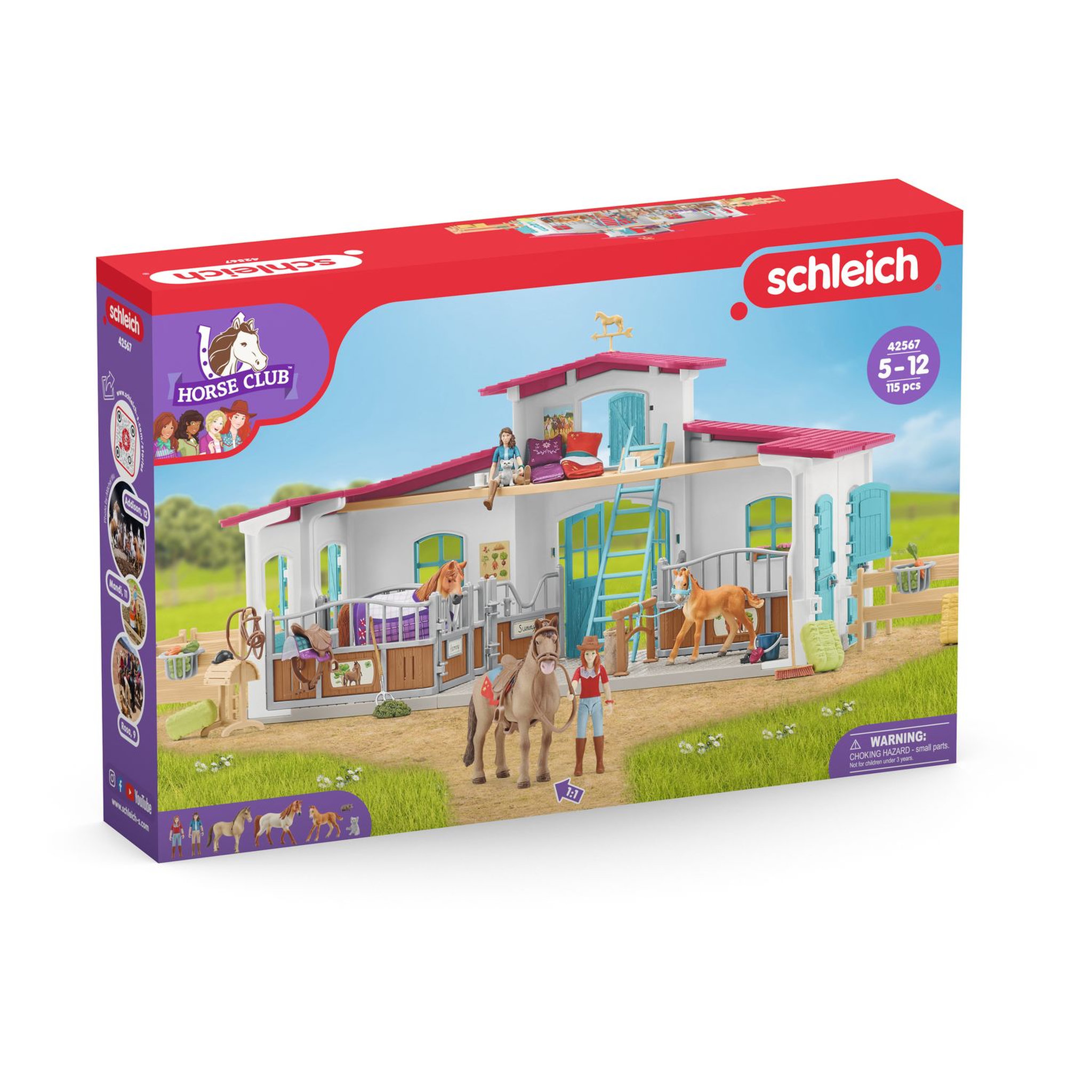 Voir la diapositive 1 : Schleich SCH NOUVEAU CENTRE EQUESTRE