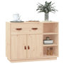 Voir la diapositive 4 : VIDAXL Buffet 98,5x40x75 cm Bois massif de pin